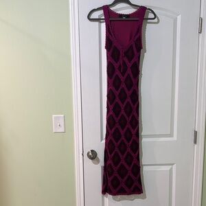 Arden B Crochet Maxidress! Fitted & Sexy!!